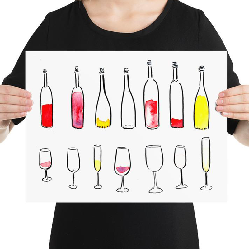 SOMM Blinders Wine Artwork Collection by Brandon Wise
